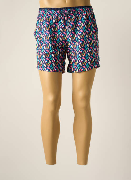 Short de bain bleu FYORD pour homme