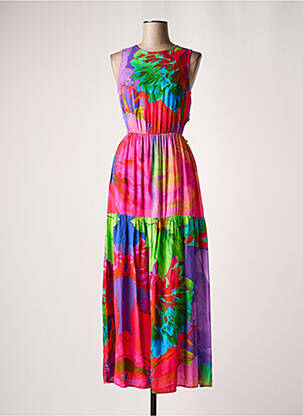 Robe longue rose DESIGUAL femme