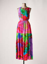 Robe longue rose DESIGUAL femme