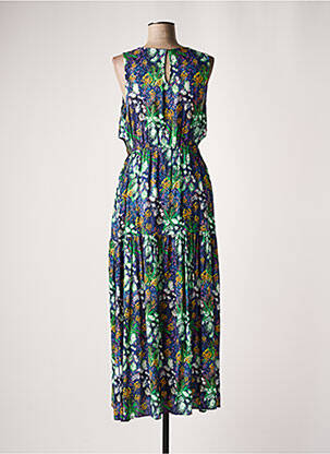 Robe longue bleu DESIGUAL femme