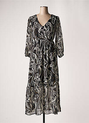 Robe longue noir LOLA ESPELETA femme