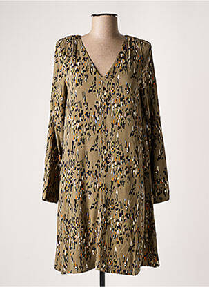 Robe mi-longue vert LOLA ESPELETA femme
