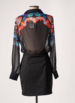 Robe courte noir DESIGUAL femme