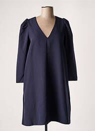 Robe mi-longue bleu LOLA ESPELETA femme