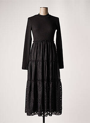 Robe longue noir DESIGUAL pour femme