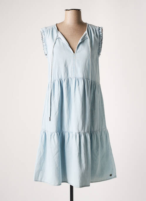 Robe mi-longue bleu GARCIA pour femme