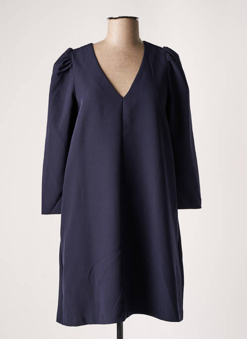 Robe mi-longue bleu LOLA ESPELETA pour femme