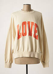 Sweat-shirt beige GARCIA pour femme seconde vue