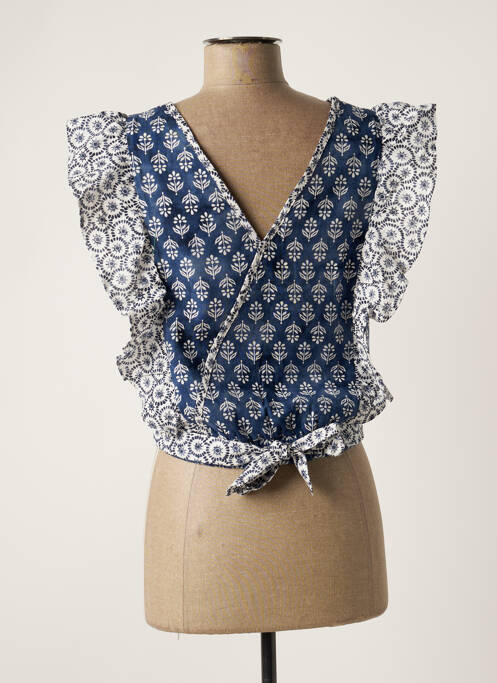 Blouse bleu MAYORAL pour fille