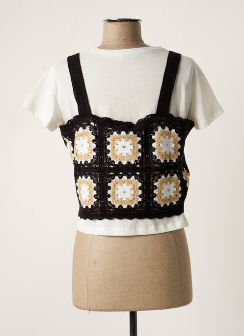 T-shirt beige MAYORAL fille