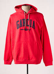 Sweat-shirt à capuche rouge GARCIA pour homme seconde vue