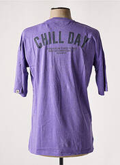 T-shirt violet GARCIA pour garçon seconde vue