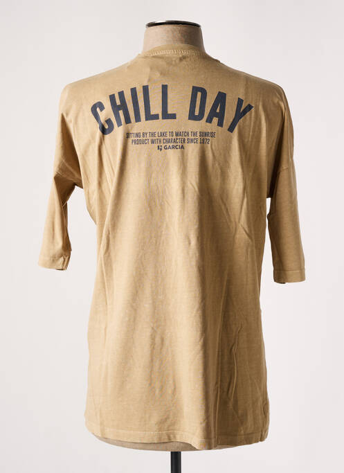 T-shirt marron GARCIA pour garçon