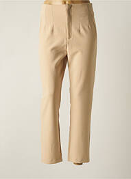 Pantalon droit beige TIFFOSI femme