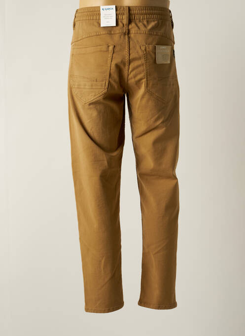 Pantalon droit marron GARCIA pour homme