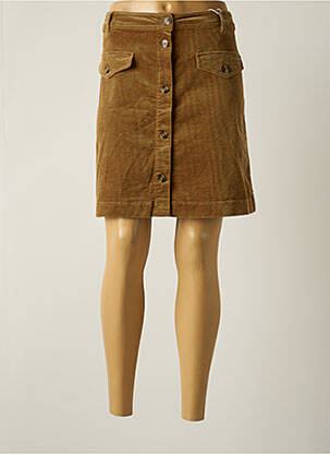 Jupe courte beige GARCIA femme