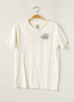 T-shirt blanc GARCIA pour garçon