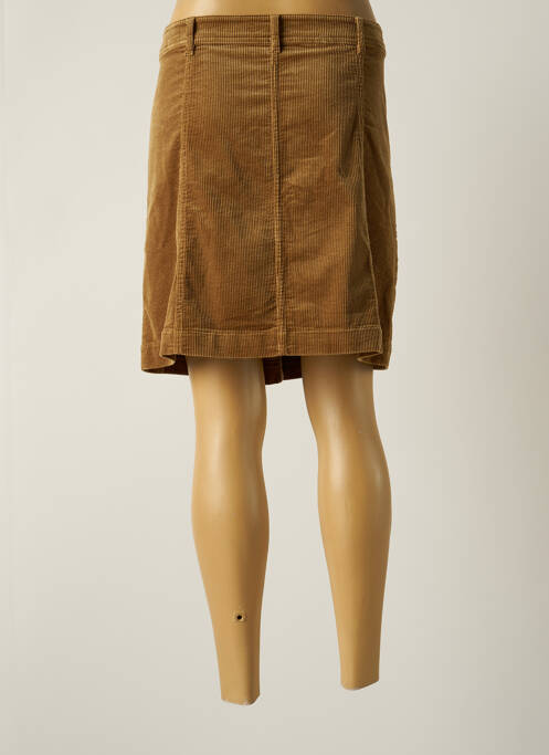 Jupe courte beige GARCIA pour femme