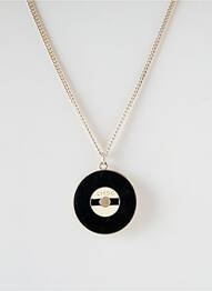 Collier ornement breloque / pampille argent SATINE femme