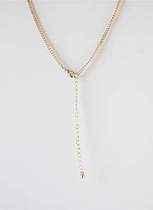 Collier ornement breloque / pampille argent SATINE femme