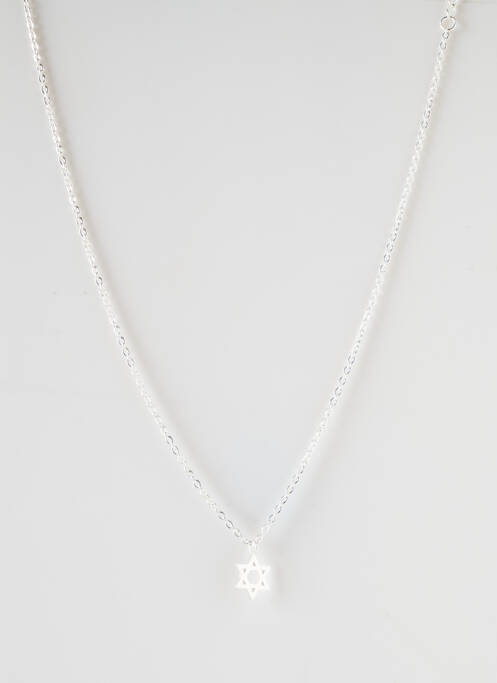 Collier argent SATINE pour femme