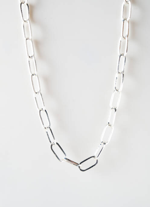 Sautoir argent SATINE pour femme