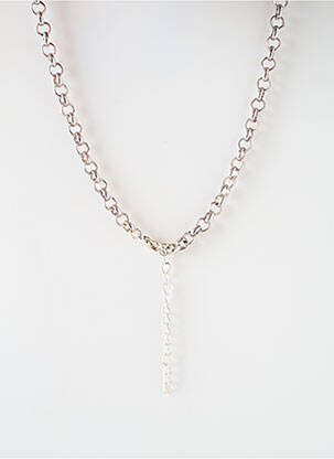 Collier imprimé vert SATINE femme