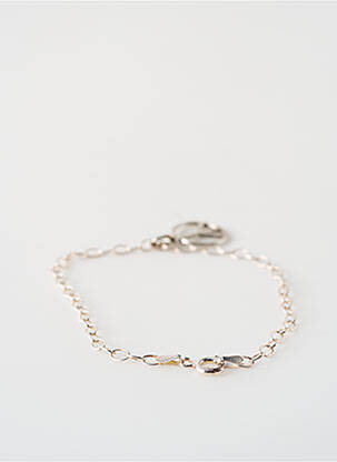 Bracelet ornement breloque / pampille argent SATINE femme