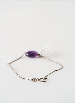 Bracelet ornement breloque / pampille argent SATINE femme