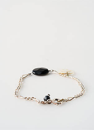 Bracelet ornement breloque / pampille argent SATINE femme