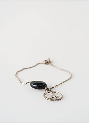 Bracelet ornement breloque / pampille argent SATINE femme