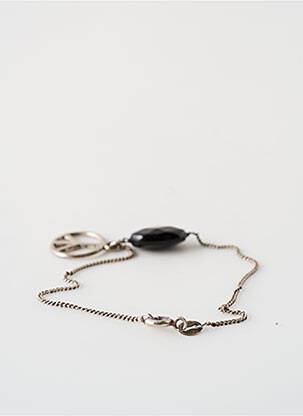 Bracelet ornement breloque / pampille argent SATINE femme