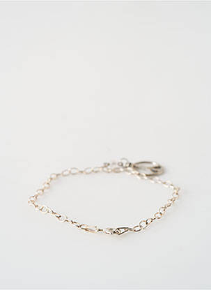 Bracelet ornement breloque / pampille argent SATINE femme