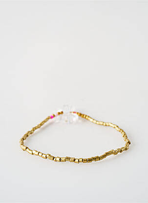 Bracelet fermeture elastique or SATINE femme