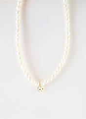 Collier blanc SATINE pour femme seconde vue