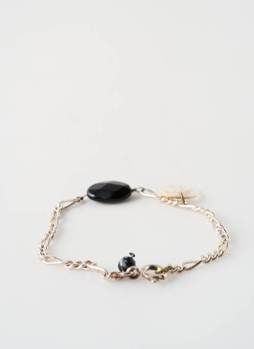 Bracelet ornement breloque / pampille argent SATINE femme