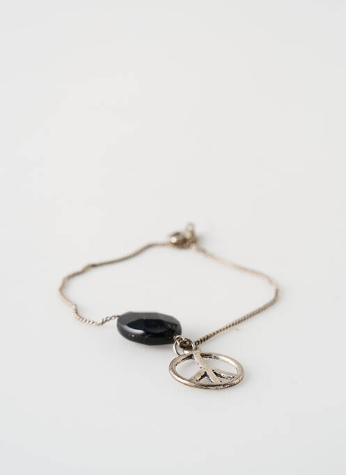 Bracelet ornement breloque / pampille argent SATINE femme