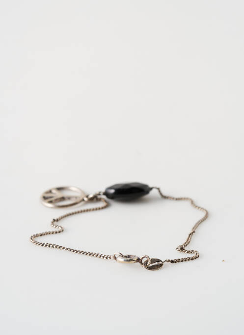 Bracelet ornement breloque / pampille argent SATINE femme