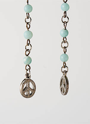 Boucles d’oreilles ornement perles argent SATINE femme