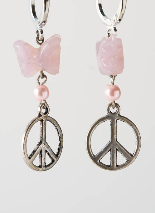 Boucles d’oreilles argent SATINE pour femme