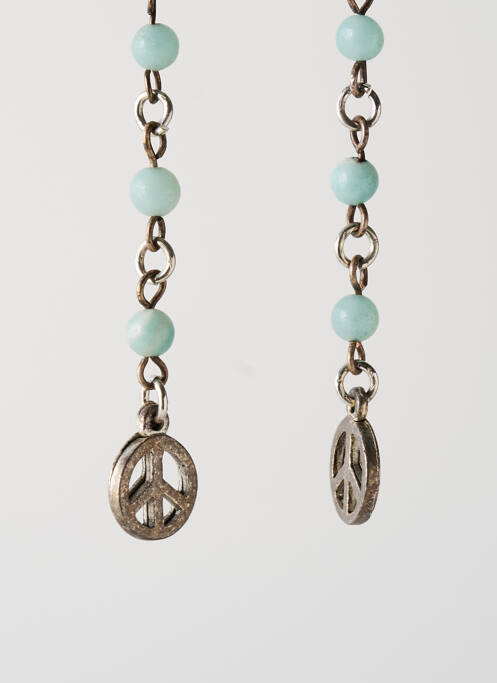 Boucles d’oreilles argent SATINE pour femme