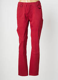 Jegging stretch taille normale rouge S.QUISE femme