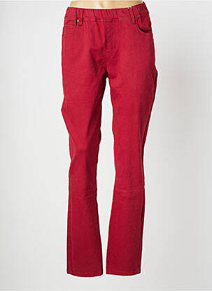 Jegging stretch taille normale rouge S.QUISE femme