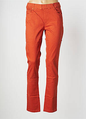 Jegging stretch taille normale orange S.QUISE femme