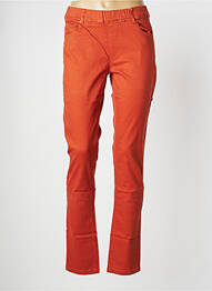 Jegging stretch taille normale orange S.QUISE femme