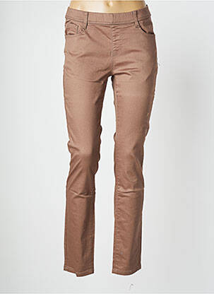 Jegging stretch taille normale beige S.QUISE femme