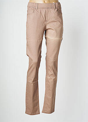 Jegging stretch taille normale beige S.QUISE femme