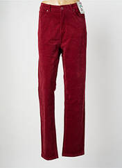 Pantalon droit rouge S.QUISE pour femme seconde vue