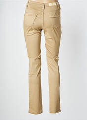 Pantalon slim beige WALTRON pour femme seconde vue