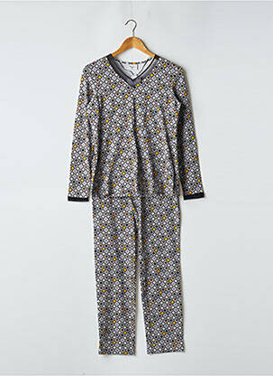 Pyjama gris EGATEX pour femme